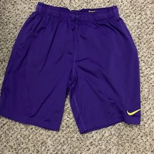 Nike Purple Athletic Shorts